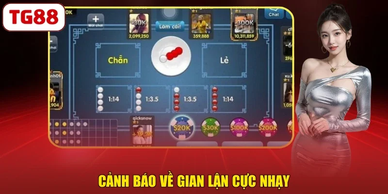 Cảnh báo về gian lận cực nhạy