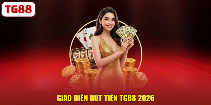 Giao diện rút tiền TG88 2026