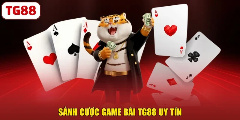 Sảnh cược game bài TG88 uy tín