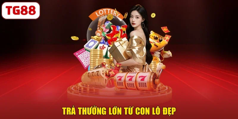 Trả thưởng lớn từ con lô đẹp