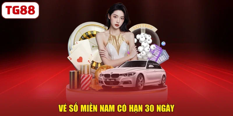 Vé số miền Nam có hạn 30 ngày